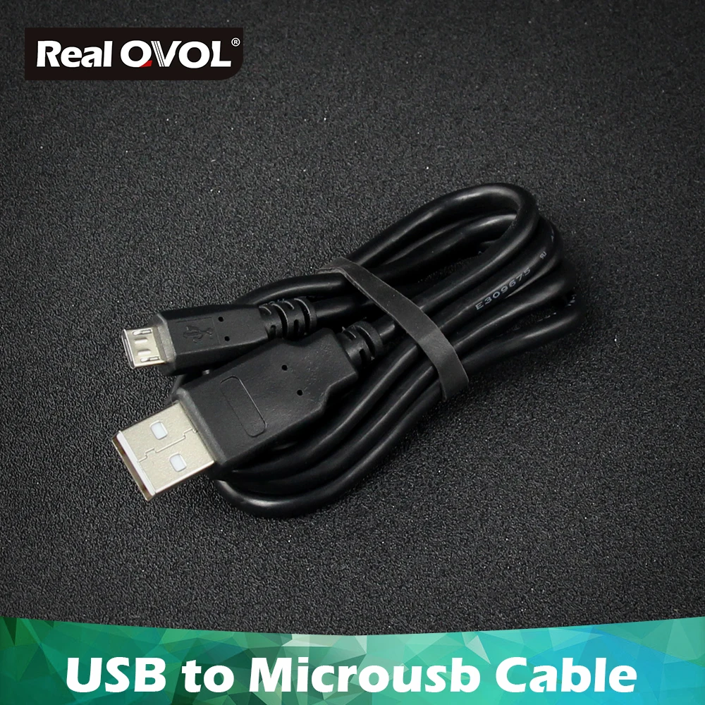 RealQvol USB 2,0 A-Male-Micro B кабель высокая скорость зарядки, Demoboard Android Синхронизация и зарядный шнур