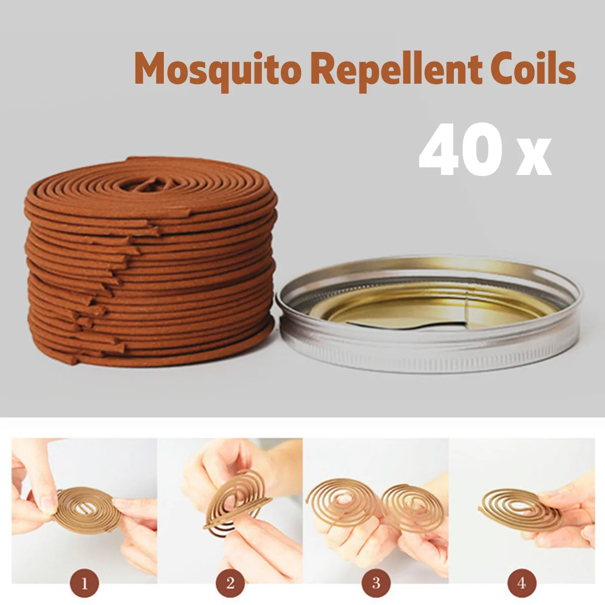 

48pcs Mosquito Coil mosquito repellent incens to Control Insect Outbreak Mosquito Killer