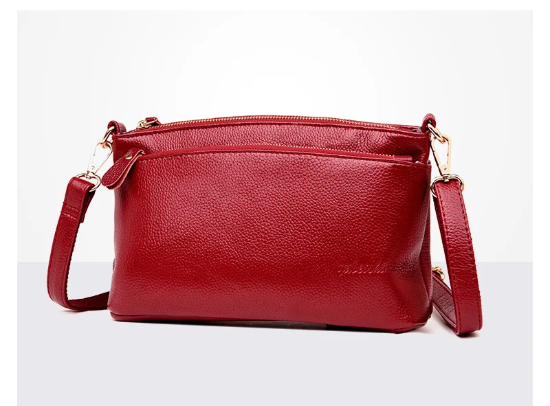 Мини-сумка через плечо, женская маленькая сумка через плечо, женская сумка из натуральной кожи, черная красная мини-сумка, сумки через плечо для женщин