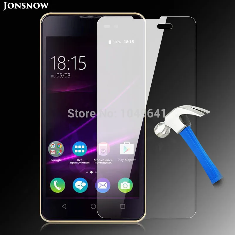 

Jonsnow Tempered Glass Film for Wiko Lenny 2 Screen Protector 9H Explosion-proof Front LCD pelicula de vidro