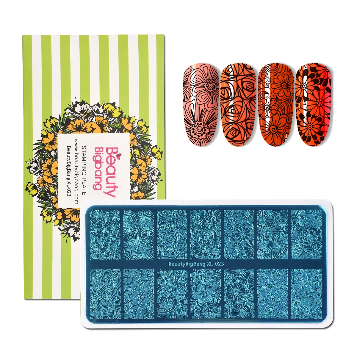 

Beautybigbang Stamping Plates 6*12CM Cloud Star Cute Unicorn Pattern Nail Art Stamping Plate Printing Image XL-081