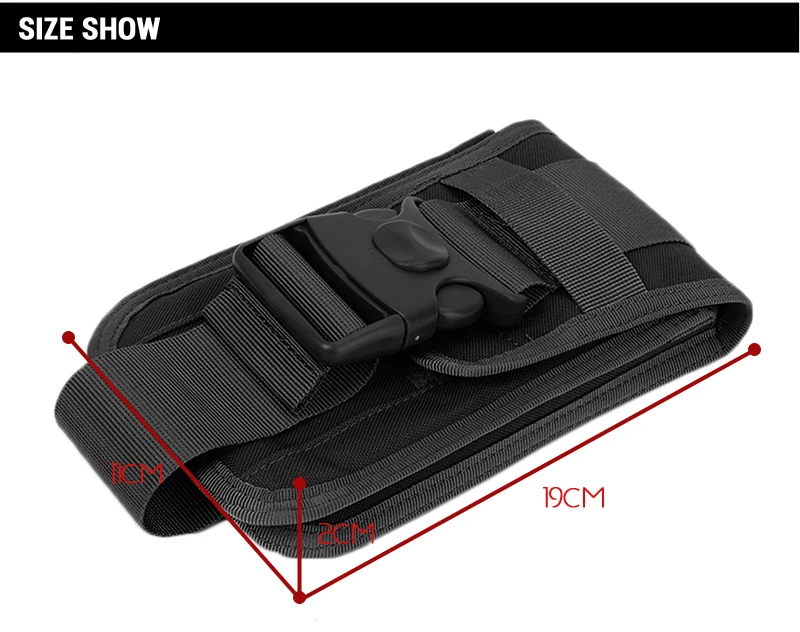 tático multi casos de telefone bolso acampamento