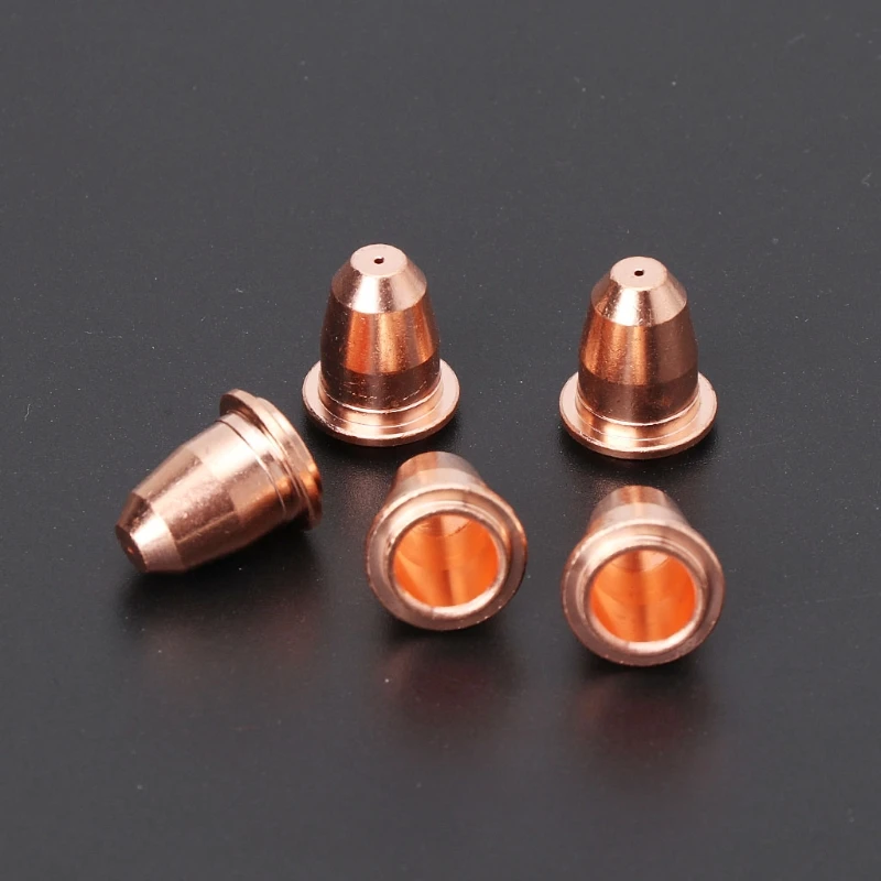 10Pcs/Set S45 Consumables Kit Electrode 0.8mm Nozzle Tip for Plasma Cutter Torch