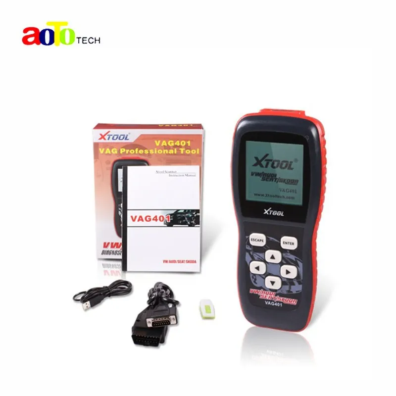

100% Original XTOOL VAG401 OBD2 OBDII Scanner ABS SRS Engine Trouble Code Reader VAG401 Professional Tool update via Internet