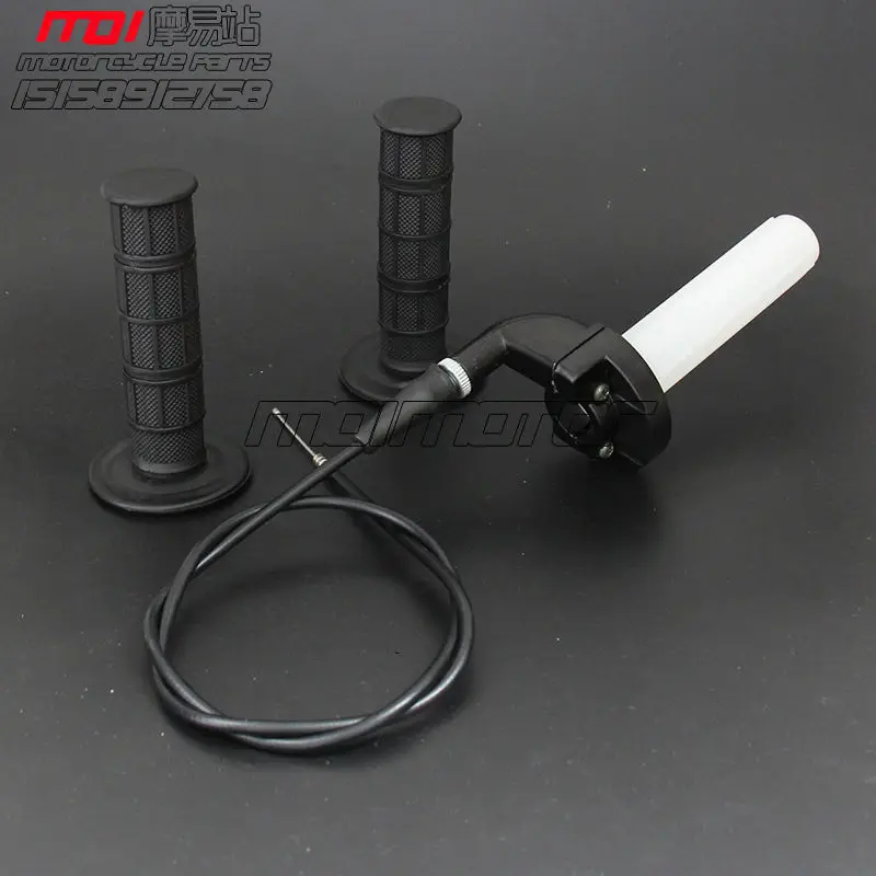 Throttle Grip Throttle Cable Handlebar Grip kit for Kayo Apollo Bosuer
