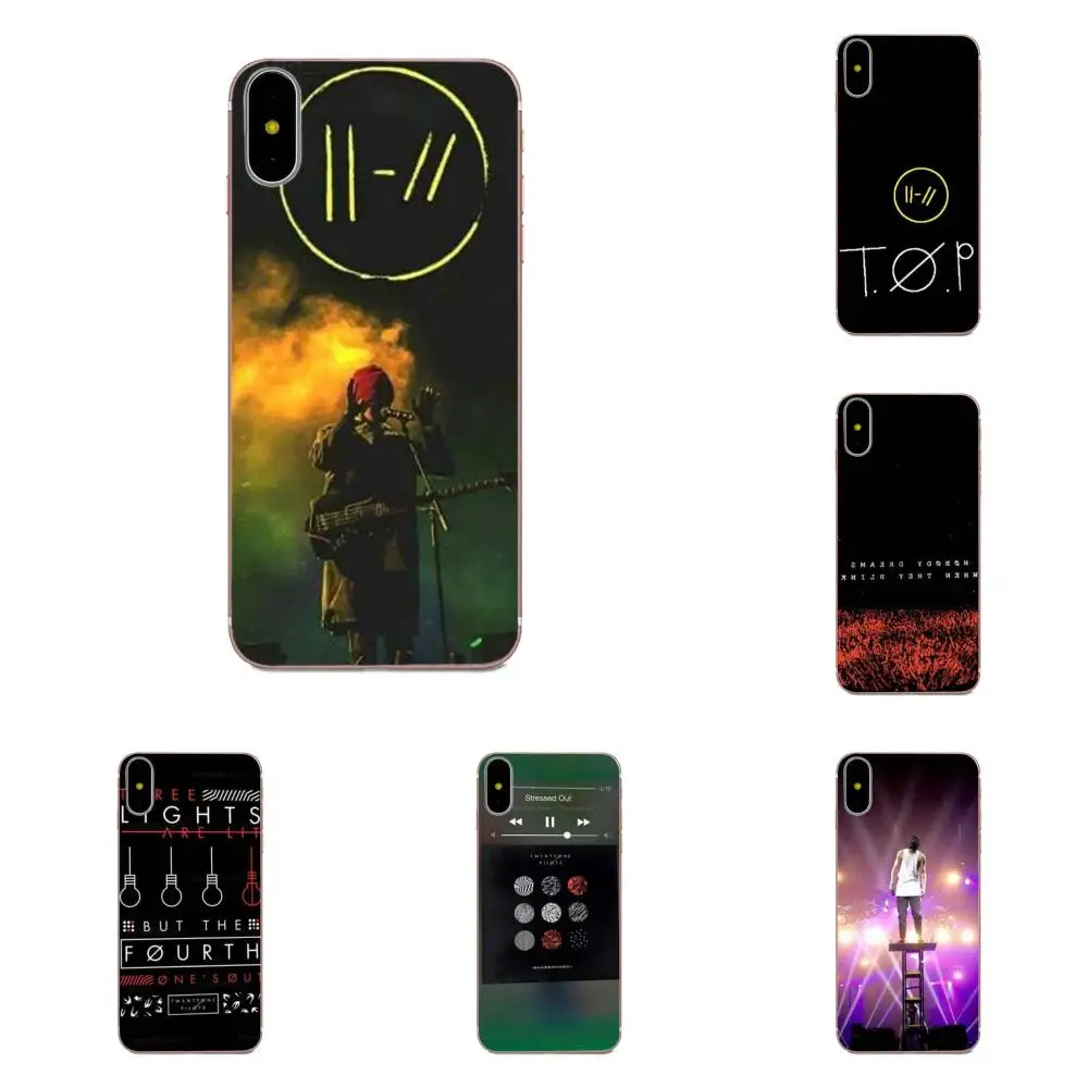

For Huawei P7 Honor 4C 5A 5C 5X 6 6C 6A 6X 7 7X 8 9 V8 V10 Y3II Y5II Y6II G8 Play Lite TPU Popular Hot 21 Pilots Twenty One