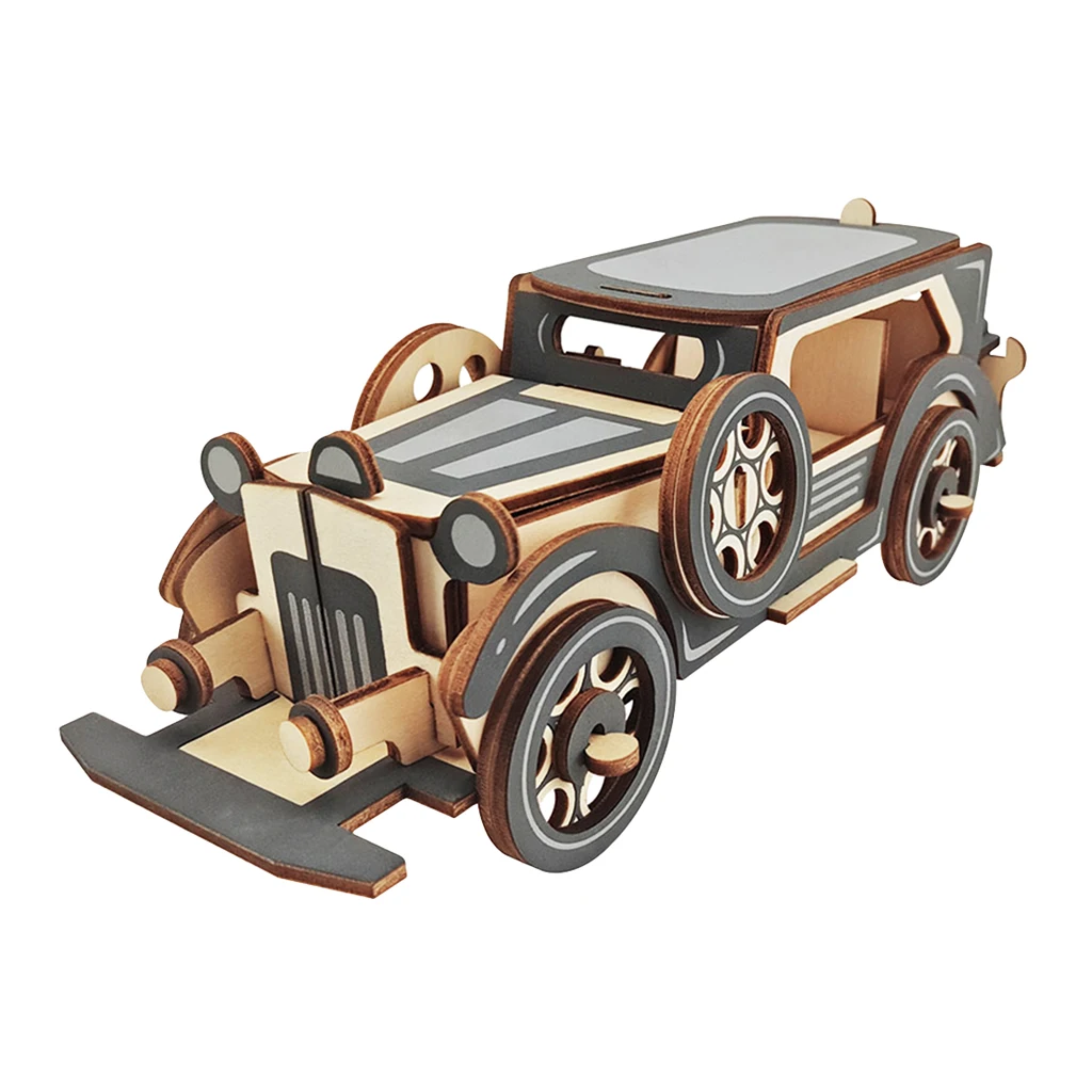 wooden car building kits