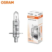 OSRAM H1 12 в 100 Вт 62200 P14.5s супер Rallye внедорожный автомобильный галогенный головной светильник, автомобильная противотуманная лампа, более яркая(одинарная