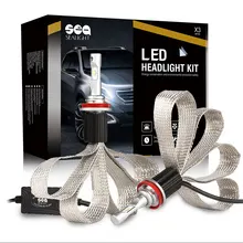 New Design H4 H7 H8 H9 H11 H1 9005 9006 LED Headlight 60W 12000LM LED Car Bulbs Car-styling For Toyota Honda Nissan BMW Mazda