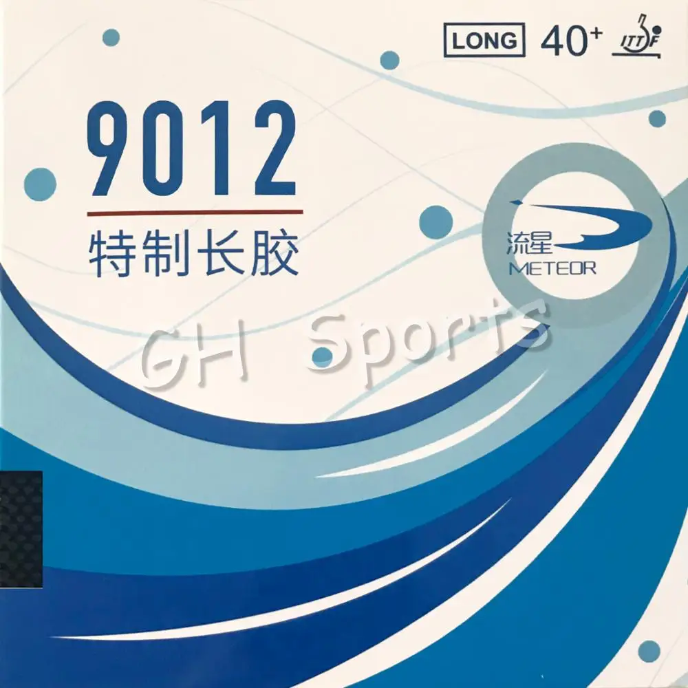 نيزك 9012 طويل النقاط خارج المطاط مع الإسفنج 0.5-0.7 مللي متر ل تنس طاولة مضرب الخفافيش