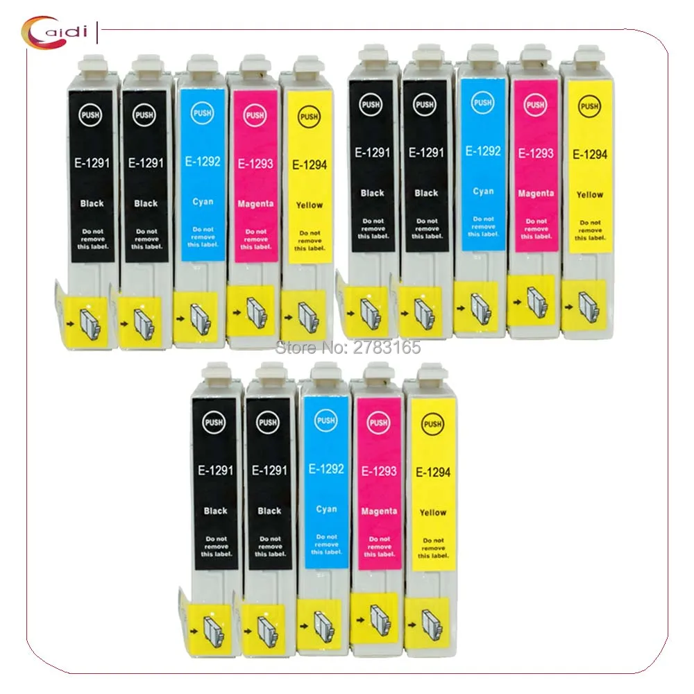 15 шт. картриджи для струйного принтера Epson Stylus SX235W|ink cartridge|printer cartridgesink cartridge for epson |