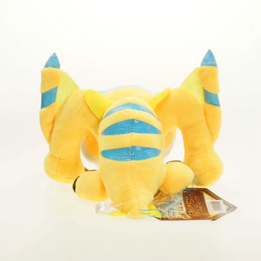 Новая игра мягкие игрушки Monster Hunter Freedom 20 см аниме куклы Peluche Brinquedos коллекция детский подарок отслеживание