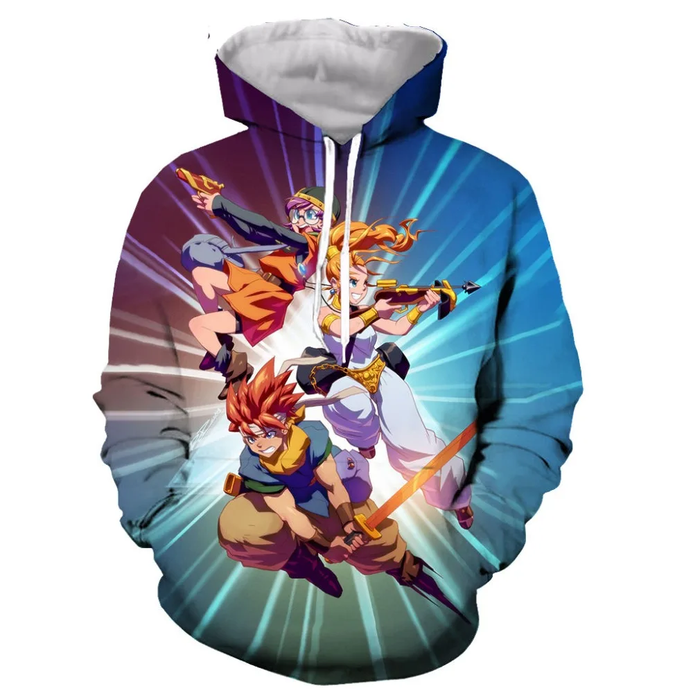 

Chrono Trigger hoodie men/women 3D print hoodies sweatshirts casual Harajuku style streetwear tops