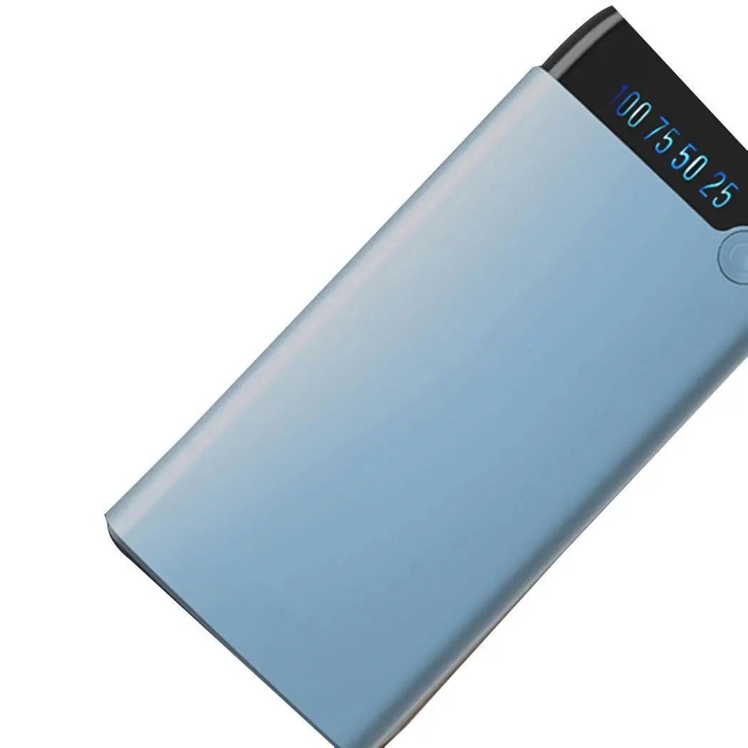

Ultra Thin Power Bank 10000mAh Portable High Capacity Fast Charge Battery Charger External Battery Bank Compact Powerbank