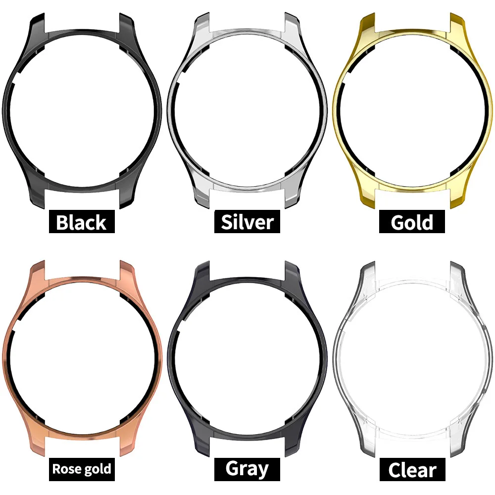 Легкий чехол для huawei Watch 2 Pro роскошное покрытие для чехла мягкий, из ТПУ, защитный бампер часы рамка часы аксессуары