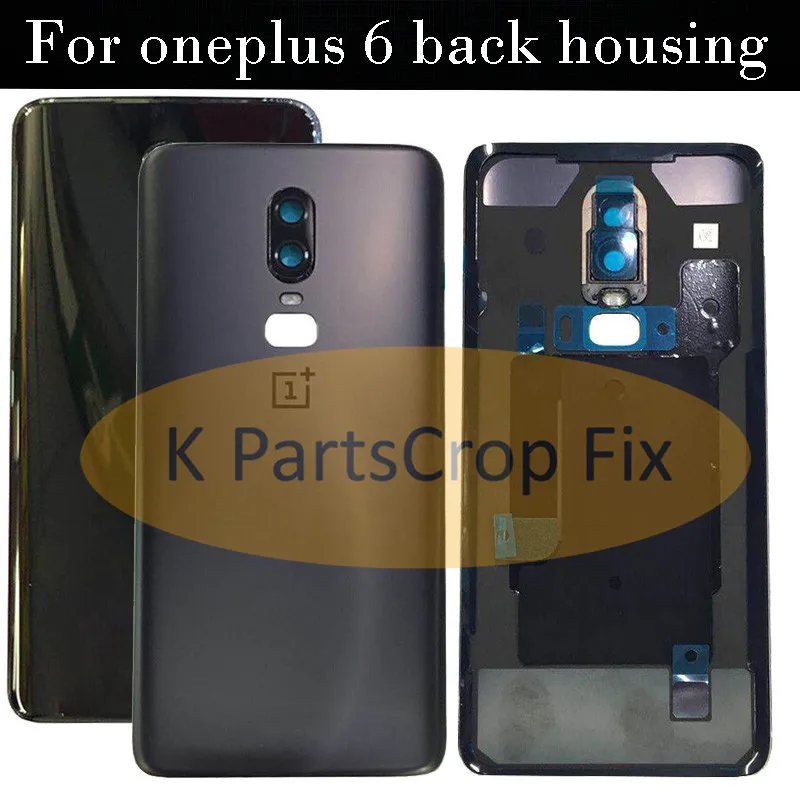 For Oneplus 6 Battery Door Case Back Cover Rear Phone Housing One Plus Replacement Parts | Мобильные телефоны и