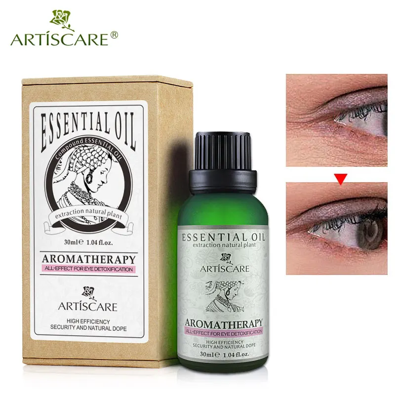 ARTISCARE beauty eye essential oil for dark circles under eyes face