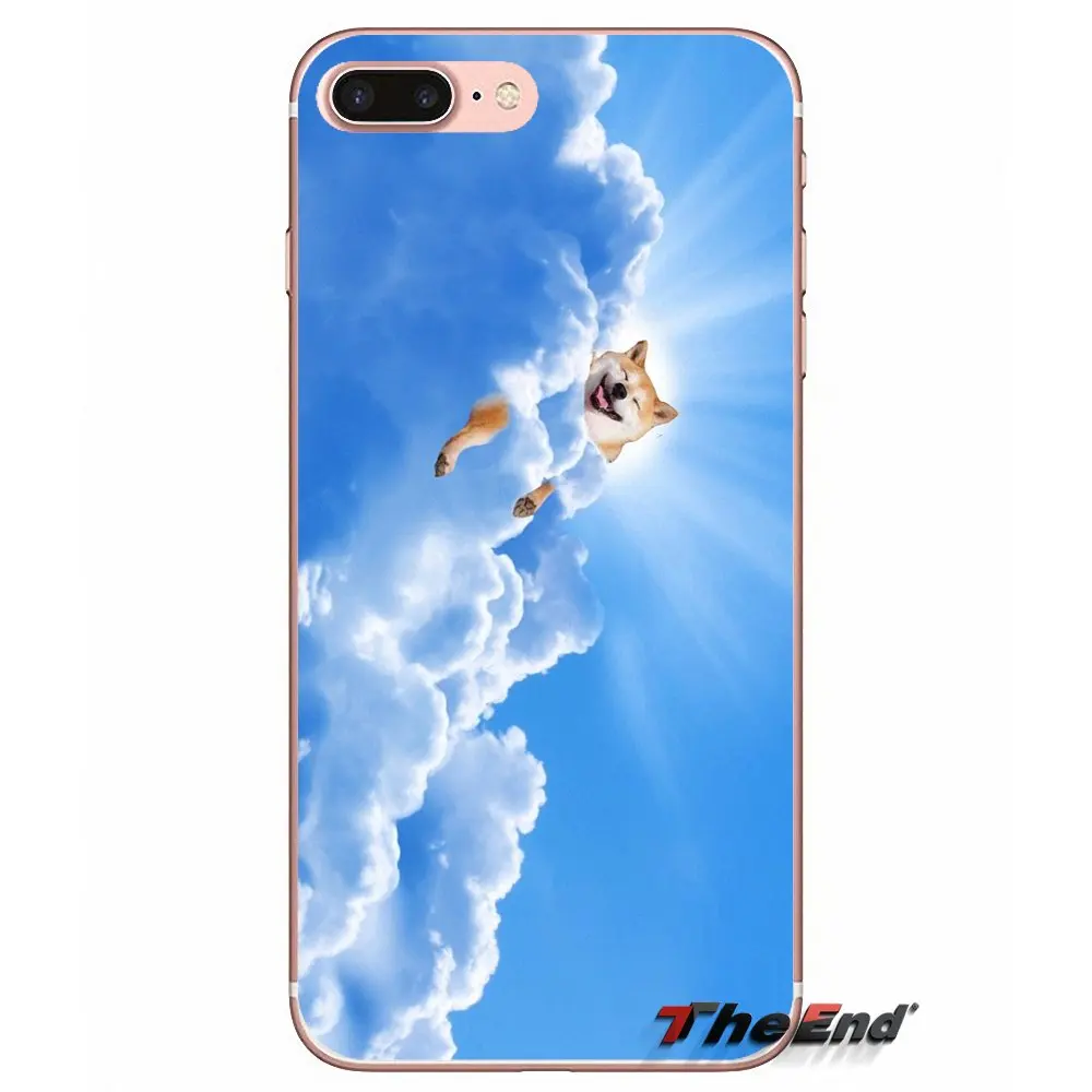 Желтый Doge Сиба ину Аляска корейский чехол для Huawei G7 G8 Ascend P7 P8 P9 Lite Honor 4C 5X 5C 6X Mate 7 8 9 Y3