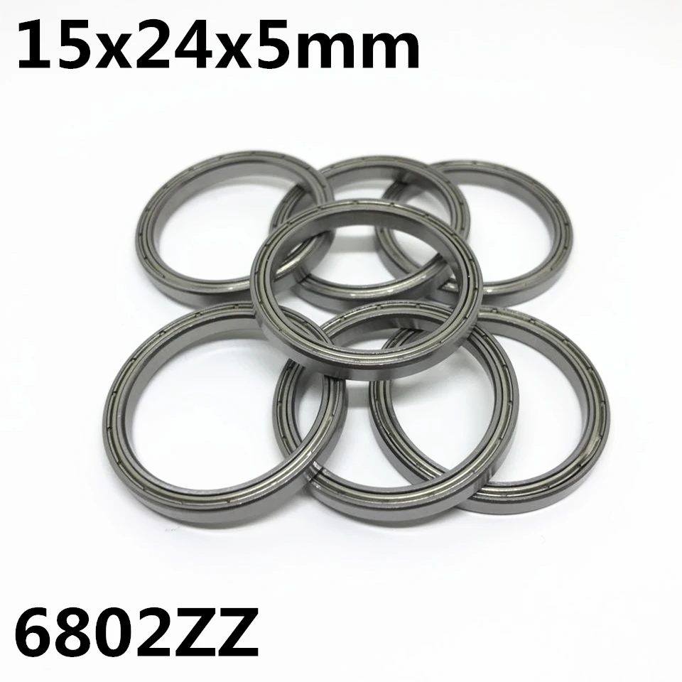 10pcs-6802zz-6802-2rs-the-high-quality-of-ultra-thin-deep-groove-ball-bearings-15x24x5-mm-6802z-6802rs