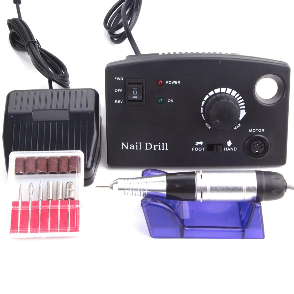 

35000RPM Professional Electric Nail Drill Ceramic Cutter Manicure Machine Set Milling For Sterilizer Pedicure Nail File Tools