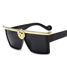 Neue Mode Designer Platz Sonnenbrille Frauen Männer Sonnenbrille Luxus Moderne Stilvolle Sonnenbrille UV400