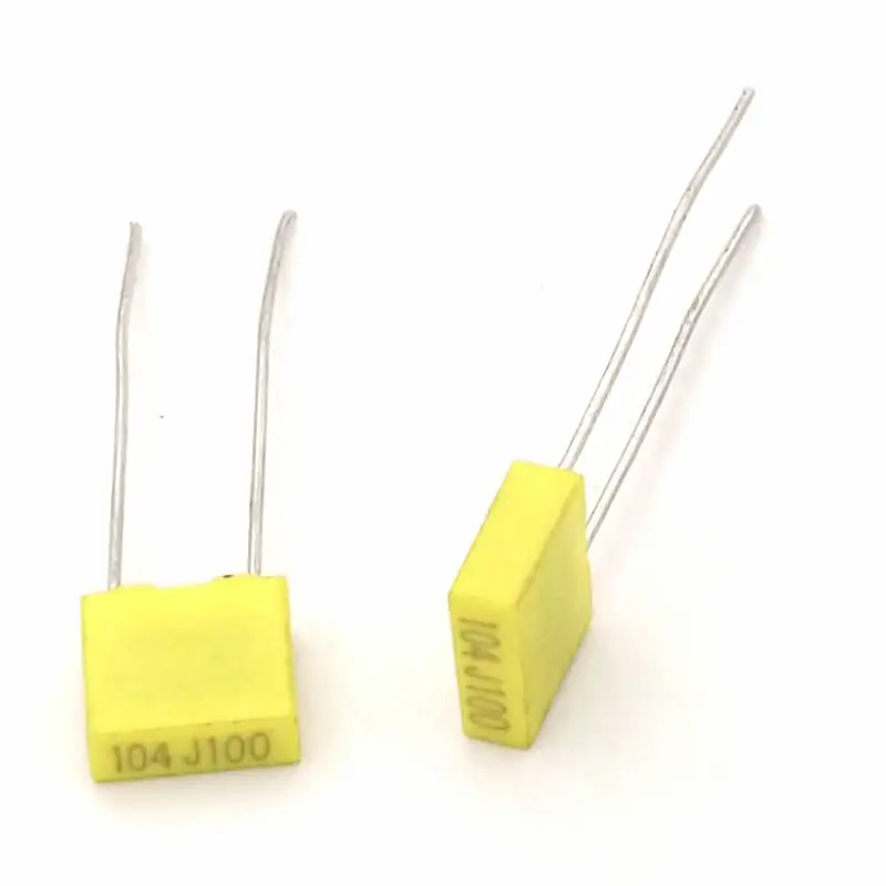 20pcs 100V Correction capacitor corrective capacity Polyester film capacitor 1nF 2.2nF 4.7nF 10nF 22nF 47nF 100nF 220nF 470nF
