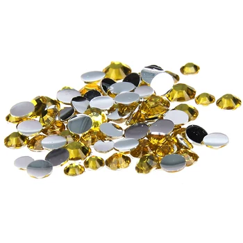 

SMART COLOR 2-6mm Citrine Resin Rhinestones Non Hotfix Glitter Beauty Beads For Nails Art Backpack DIY Design Decorations