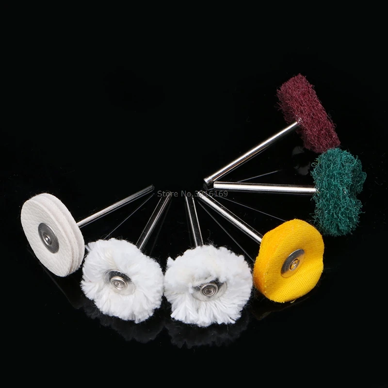 Buy For 6Pcs 3mm Polisher Buffer Wheel Polishing