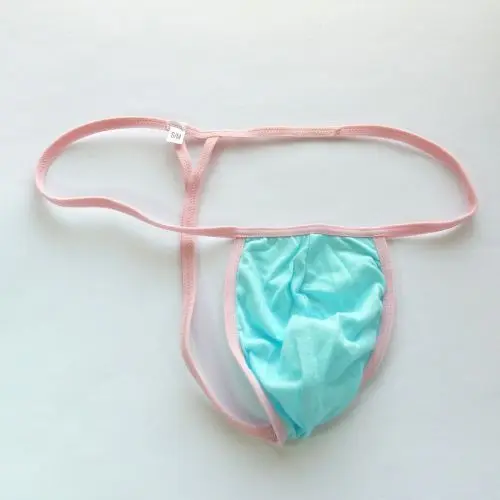 Нижнее белье мужское тонкое мягкое хлопок G799C|contour pouch|thong pouchmen string thong |