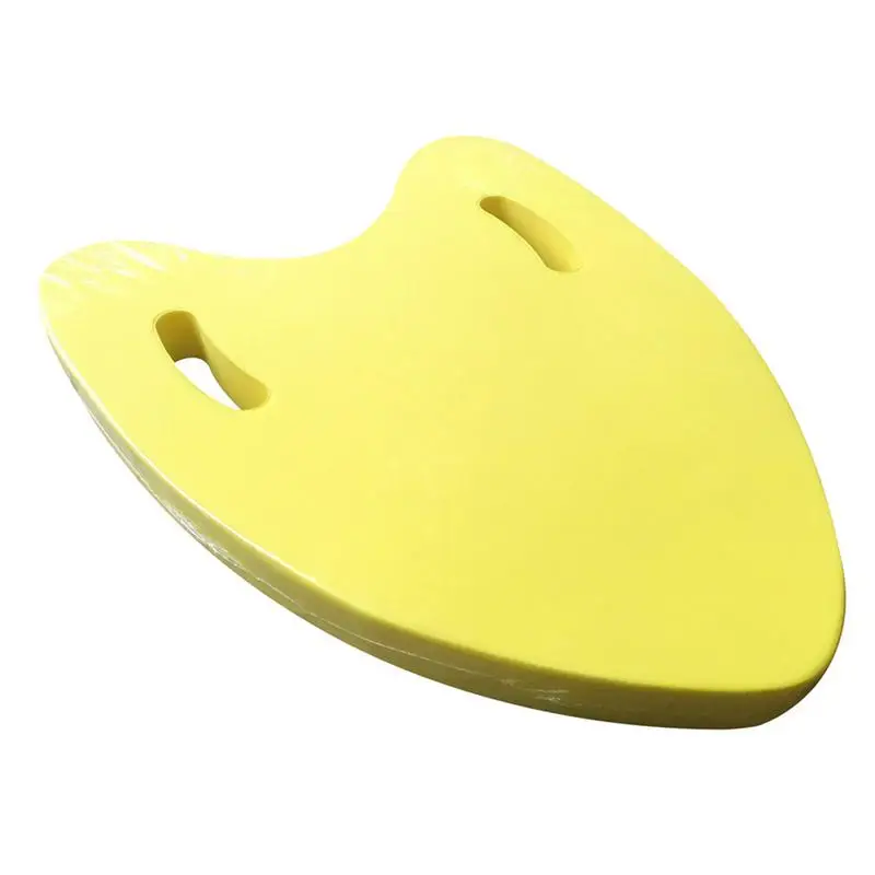 Детские плавательные тренировочная доска для плавания поплавок воздушные матрасы безопасные бассейн тренировочный помощь поплавок ручная доска Flotage Pontoon Kickboard A-shape - Цвет: Yellow