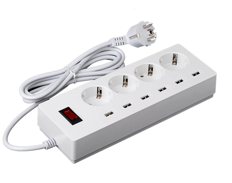 extension socket with USB