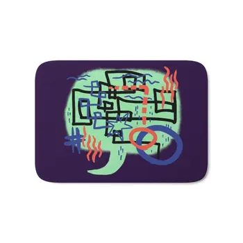 

Something To Say Bath Mat Carpets Floor Mats Room Kitchen Carpet Toilet