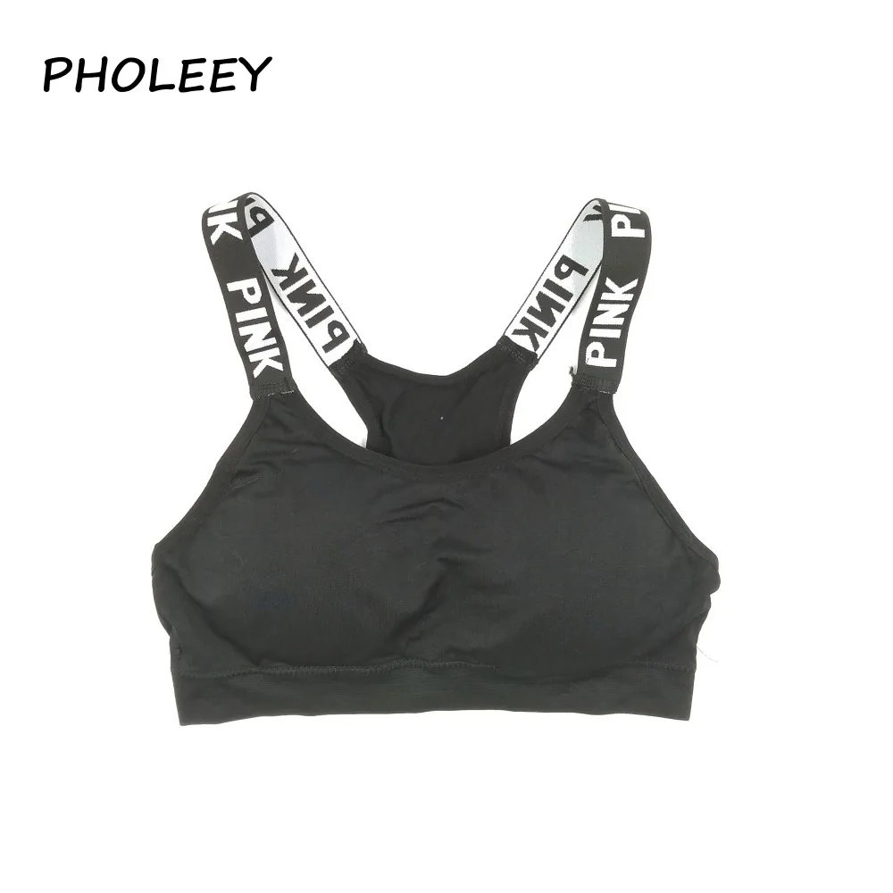 

pholeey Autumn winter new Girl bra Casual bra Front Quick shockproof and sweat absorption With a chest pad comfortable W17324