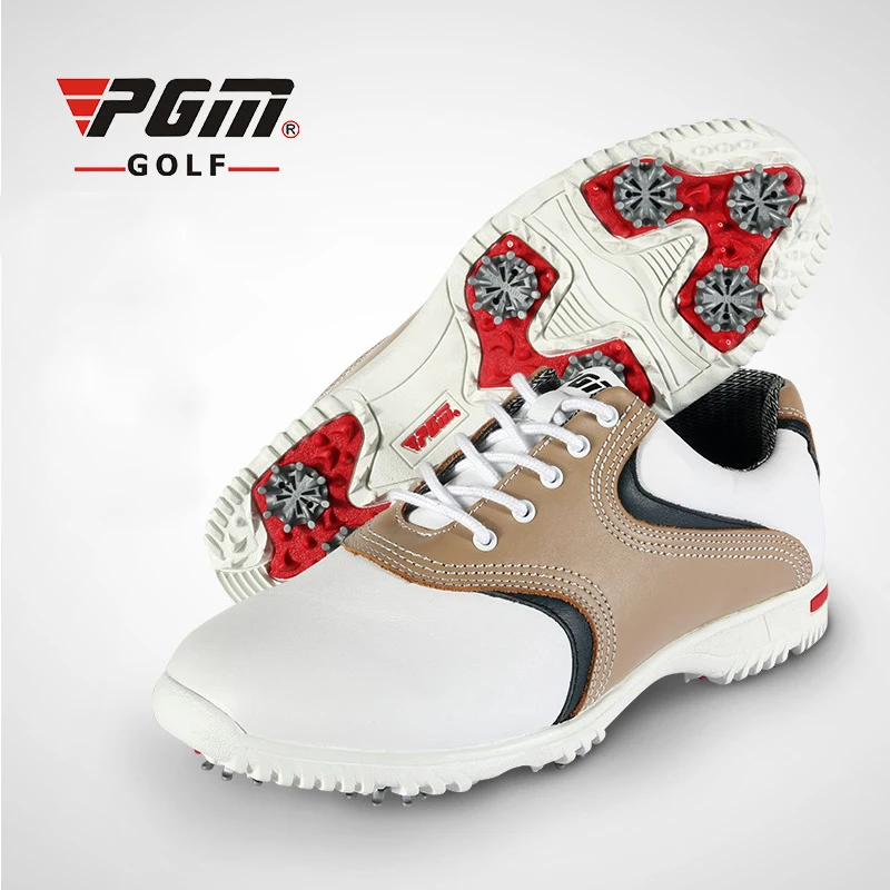 

PGM Man's Golf Shoes Genuine Leather Super Waterproof Brand Sneakers Sport Golf Shoes Man Zapatos Charol Hombre Golfe Sapatos