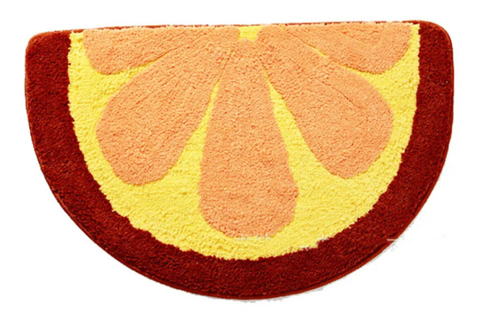 Kitchen Mats Kid's Room Carpets Half Round Bathroom Rugs Non Slip Water