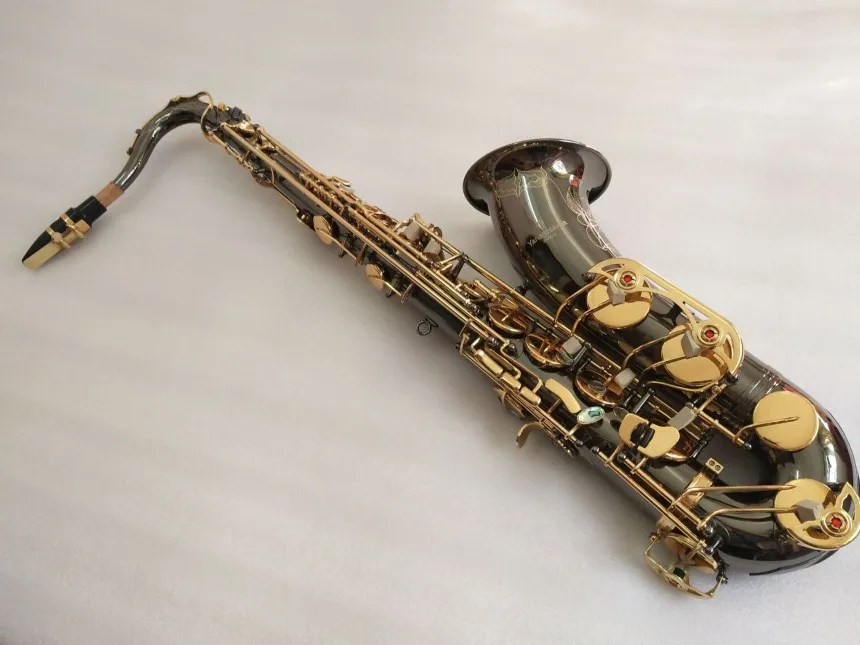 

High Quality Yanagisawa T-901 model Tenor Saxophone Bb flat Music instrument tenor playing professionally Black Nickel Gold sax