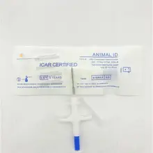 1,4*8 50 шт./лот FDX-B ISO11784/785 RFID Id инжектор ПЭТ стекло тег микрочип шприц для животных Свинья Корова Крупный рогатый скот лошадь собака рыба