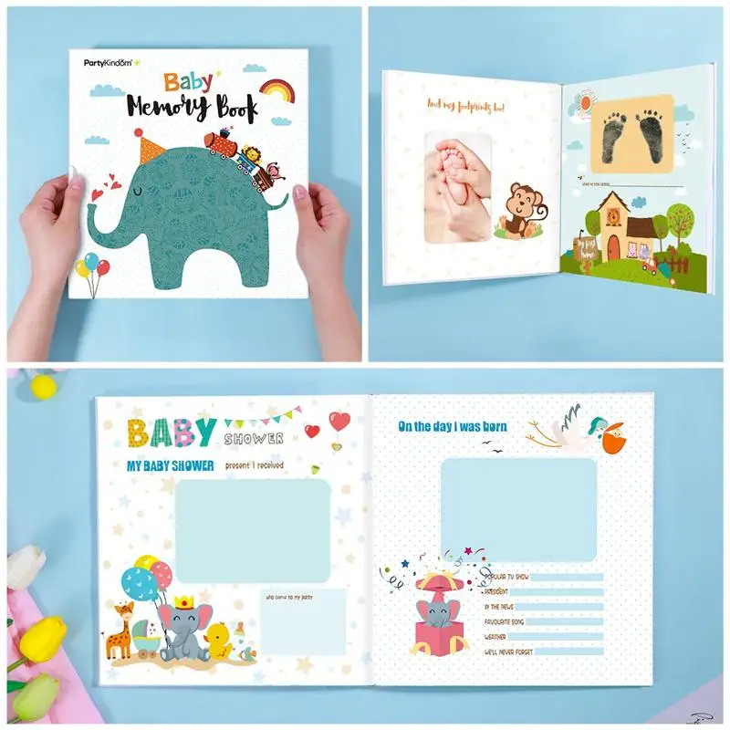 

100 Pages DIY Picture Album Photo Scrapbook Memory Book Mini Instant Picture Case Storage for Family Babies Record