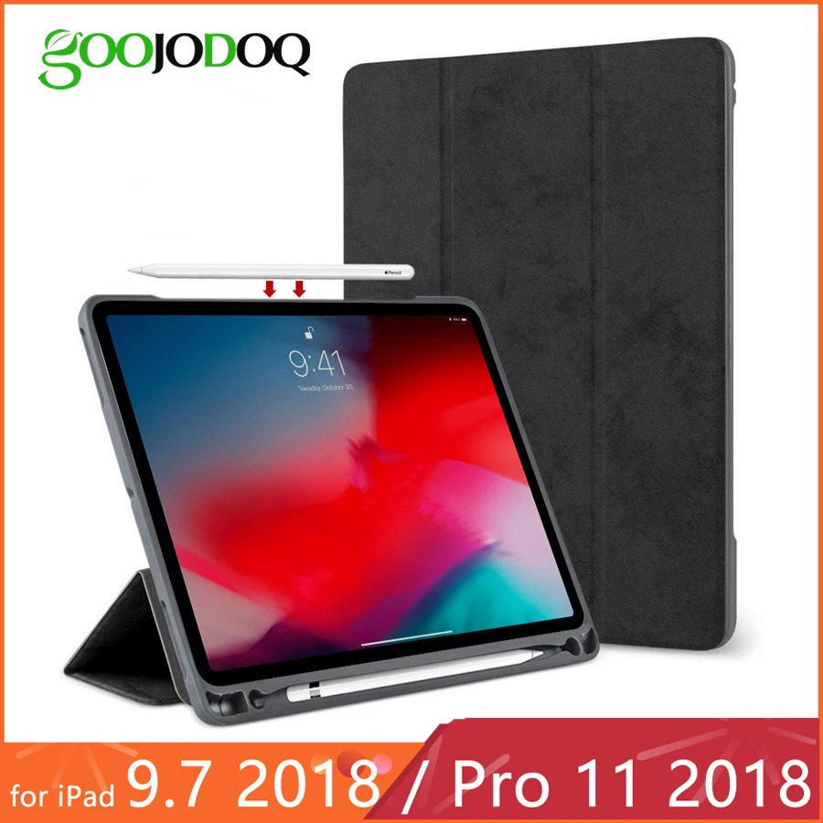 Чехол для iPad 6 го поколения 9 7 2018 Pro 11 чехол с держателем карандашей 10 2 2019 5 Air 3 Coque