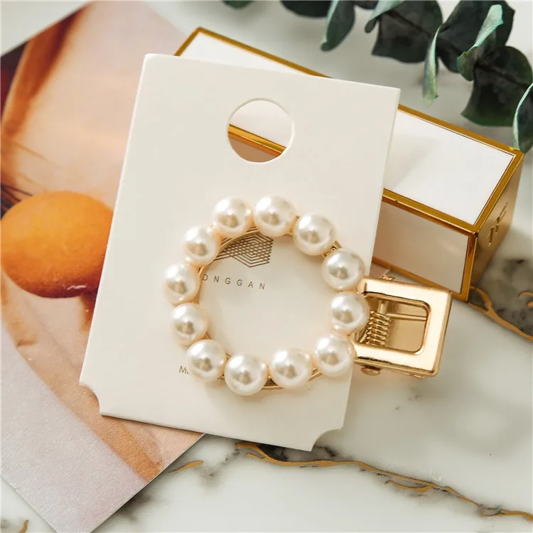 2019 New Fashion Women Pearl Hair Clip Snap Hair Barrette Stick Hairpin Hair Styling Accessories For Women Girls Dropshipping 2019 New Fashion Women Pearl Hair Clip Snap Hair Barrette Stick Hairpin Hair Styling Accessories For Women Girls Dropshipping