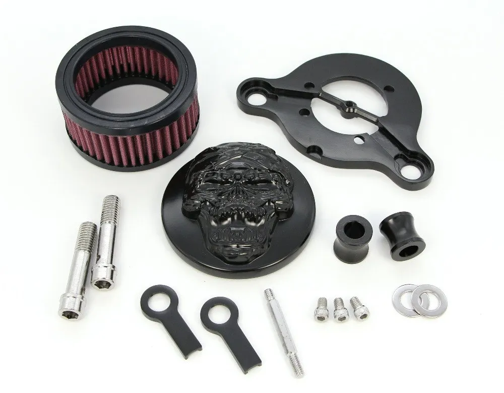 Air Cleaner Intake Filter System For 1988 2015 Harley Sportster Fit