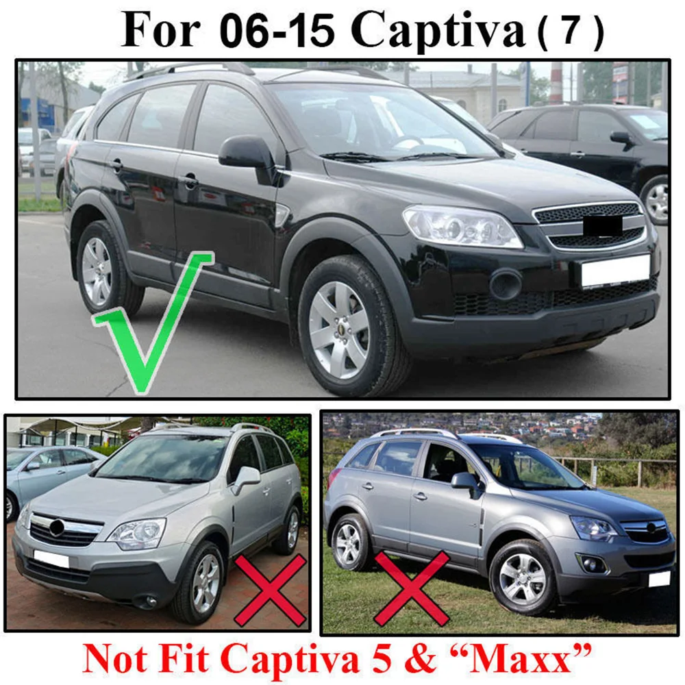 Для Chevrolet/специальные коврики Holden Captiva 7 CG 2006- Брызговики передние и задние брызговики крыло 2007 2008 2009 2010 брызговики