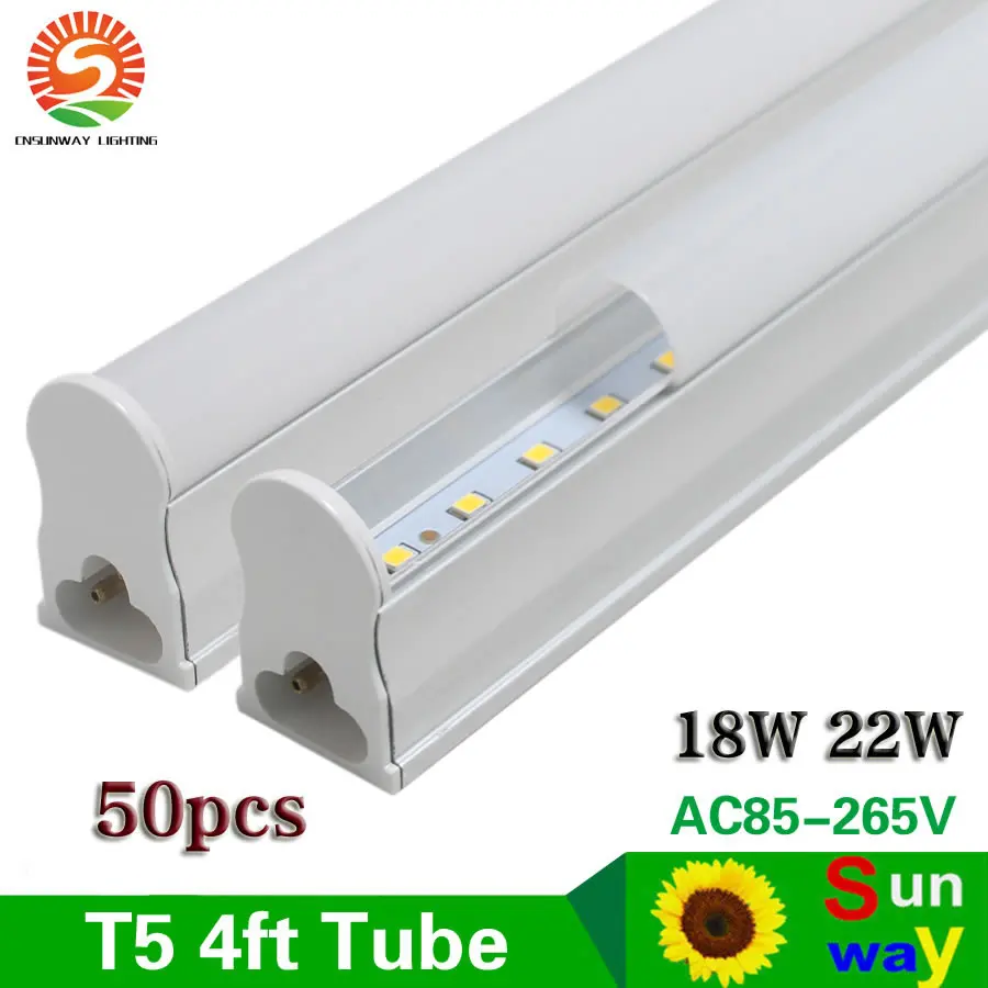 t5 integrated single fixture led tube light 4ft 48 plug t5 led light bar
