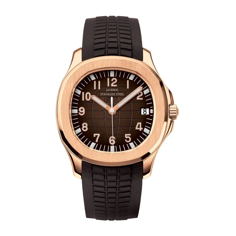 Горячие Лучшие Брендовые мужские часы patek роскошные Relogio кварцевые Спортивная