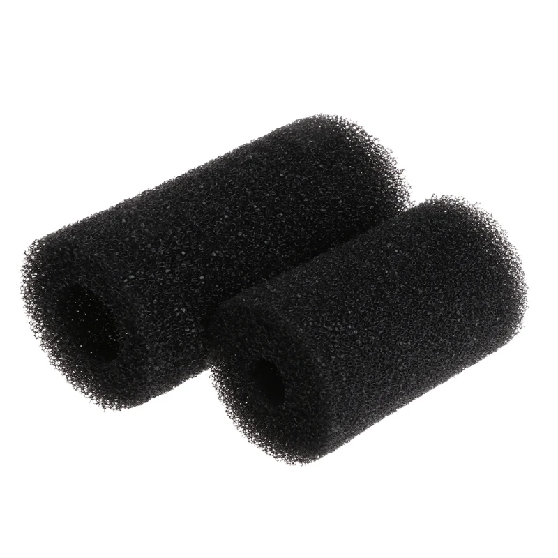 

5 Pcs Sponge Aquarium Filter Protector Cover For Fish Tank Inlet Pond Black Foam
