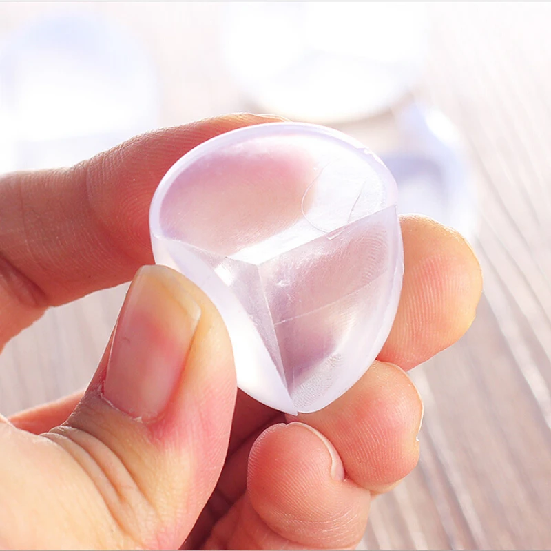 10 Pcs Child Baby Safety Silicone Protector Table Corner Edge Protection Cover Children Anticollision Edge & Guards Top Selling