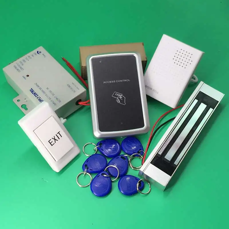 Система контроля доступа RFID набор деревянных дверей + электромагнитный замок 300