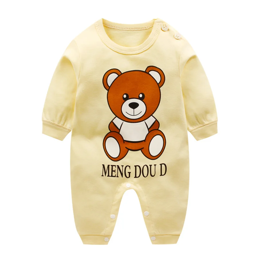 

baby dress new born baby clothes girl cotton jumpsuit baby boy romper long sleeve newborn babyboy clothes 1 3 6 12 month