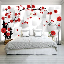 Настенная бумага s Youman на заказ, фото настенная бумага, роза, 3D настенная бумага для гостиной, обои для домашнего декора, Papel De Parede 3D