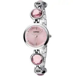 Модные женские часы дамский браслет водонепроницаемые женские часы со стразами кварцевые женские часы четырехлистный клевер девушка часы